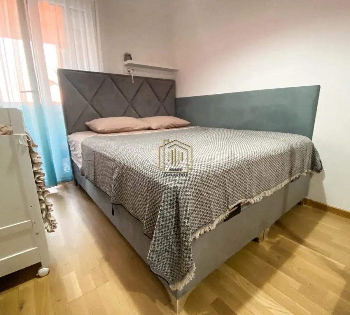 Rent, one bedroom apartment, 45m², Pobrežje, Podgorica