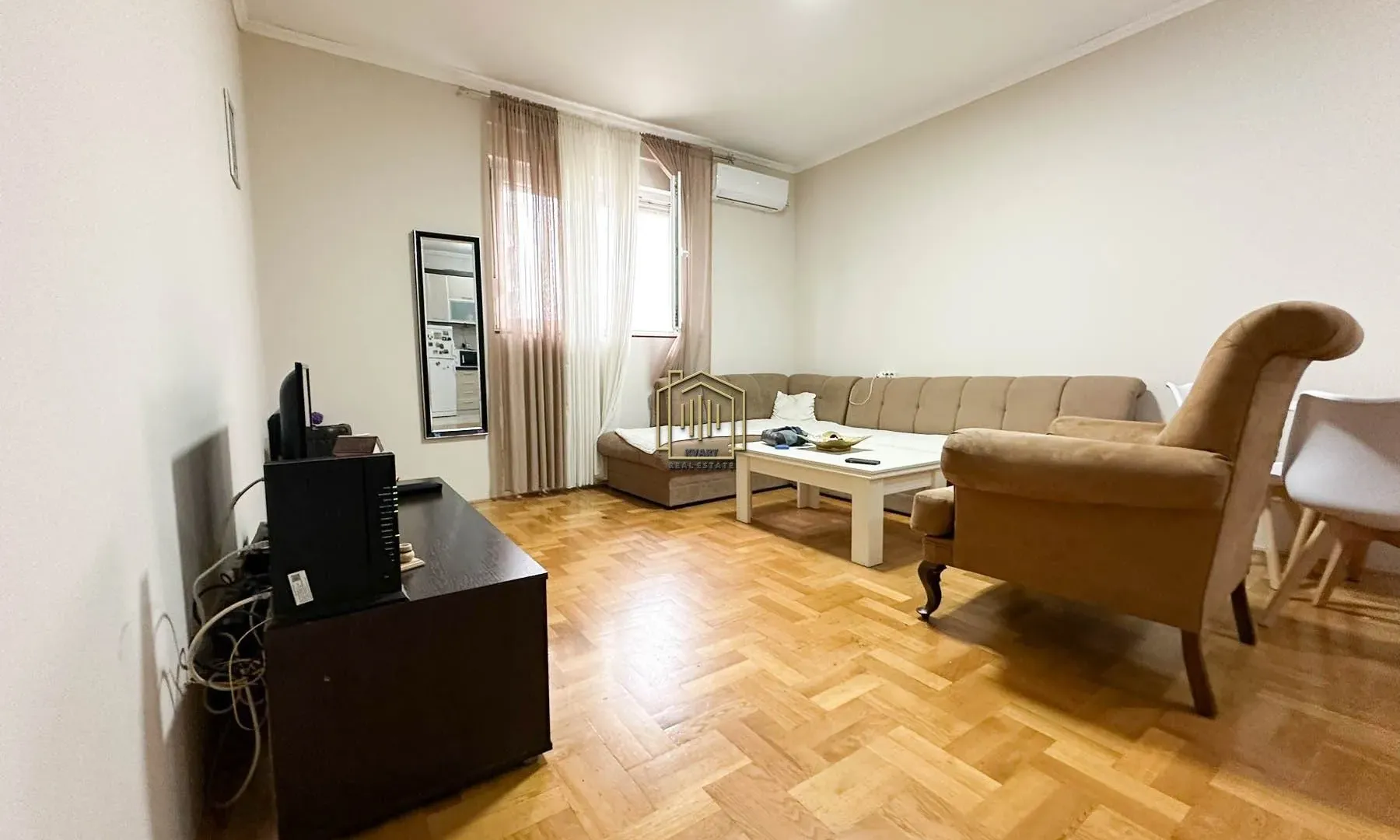 Sale, one bedroom apartment, 44m², Tuški Put, Podgorica