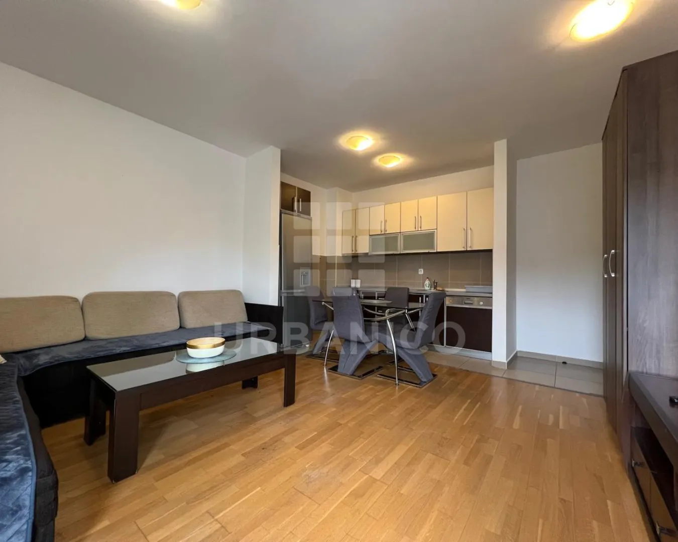 Rent, one bedroom apartment, 44m², Nova Dalmatinska, Podgorica