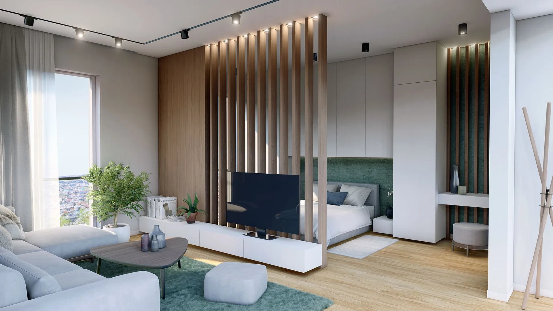 Verde Village Studio Living Area