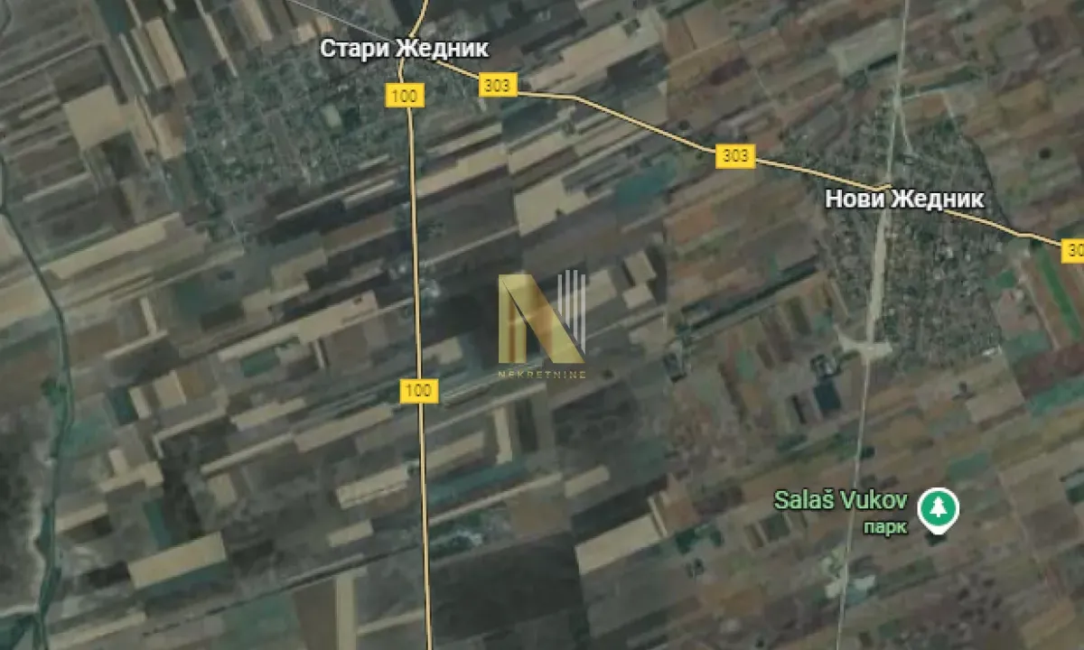 Prodaja, plac, 133000m², Stari Žednik, Subotica