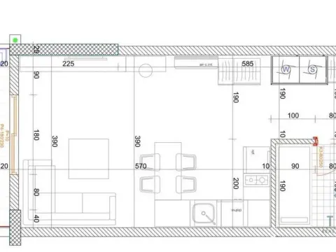 Prodaja, garsonjera, 36m², Bjeliši, Bar - image 4
