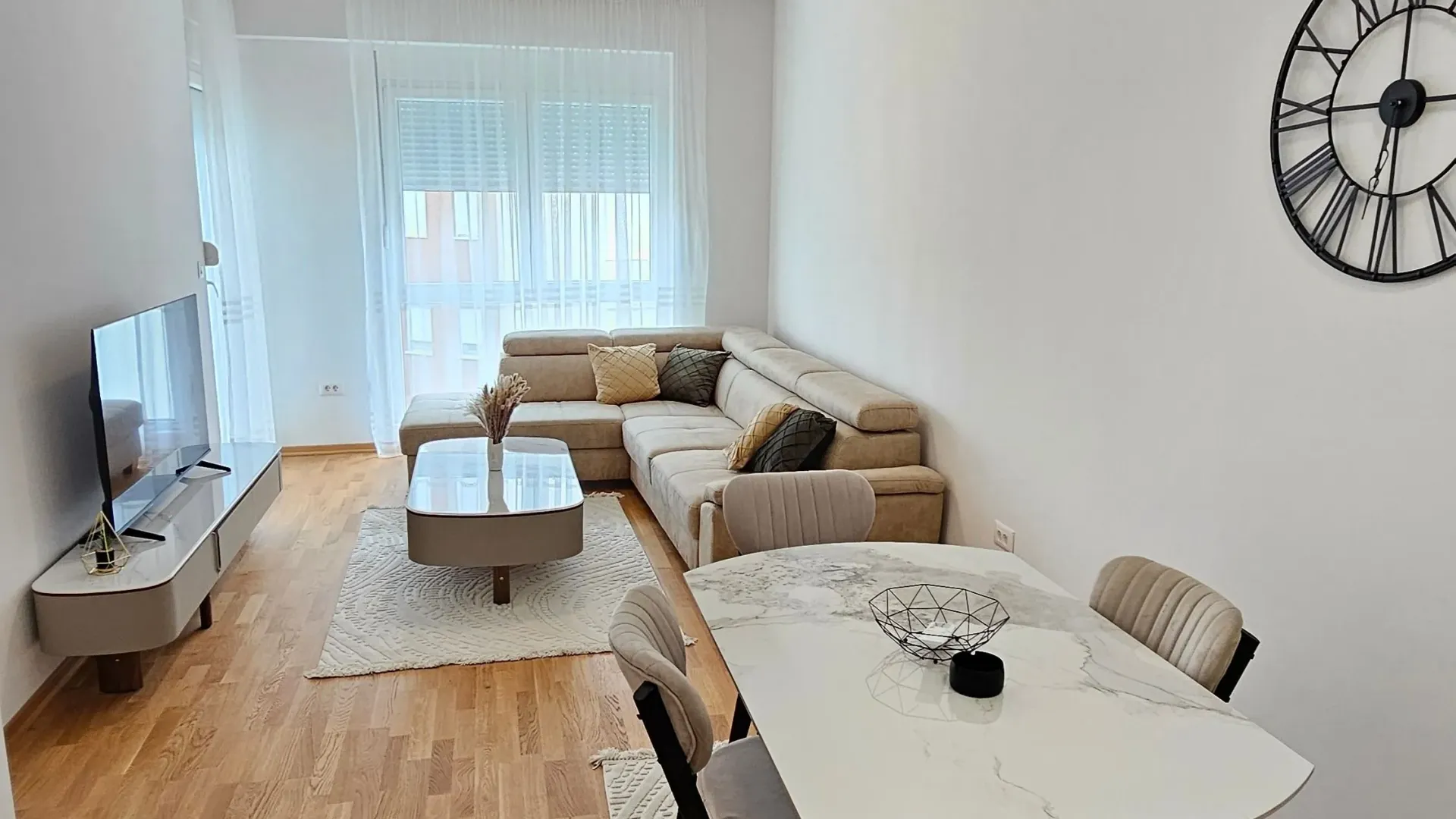 Rent, one bedroom apartment, 47m², Zabjelo, Podgorica