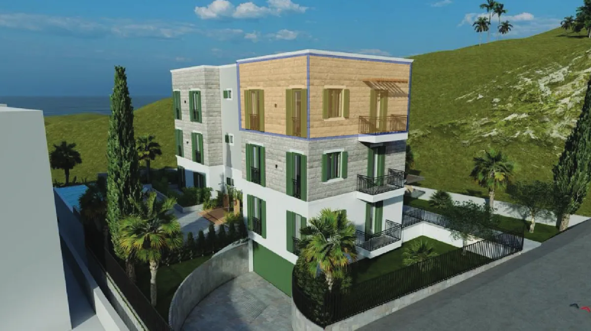 Prodaja, dvosoban stan, 58m², Tivat, Crna Gora