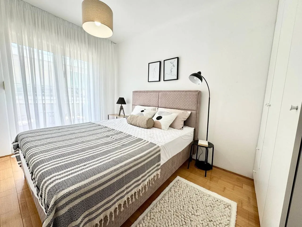 Rent, one bedroom apartment, 47m², Vezirov Most, Podgorica