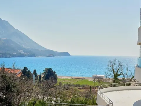 Rent, one bedroom apartment, 51m², Bečići, Budva