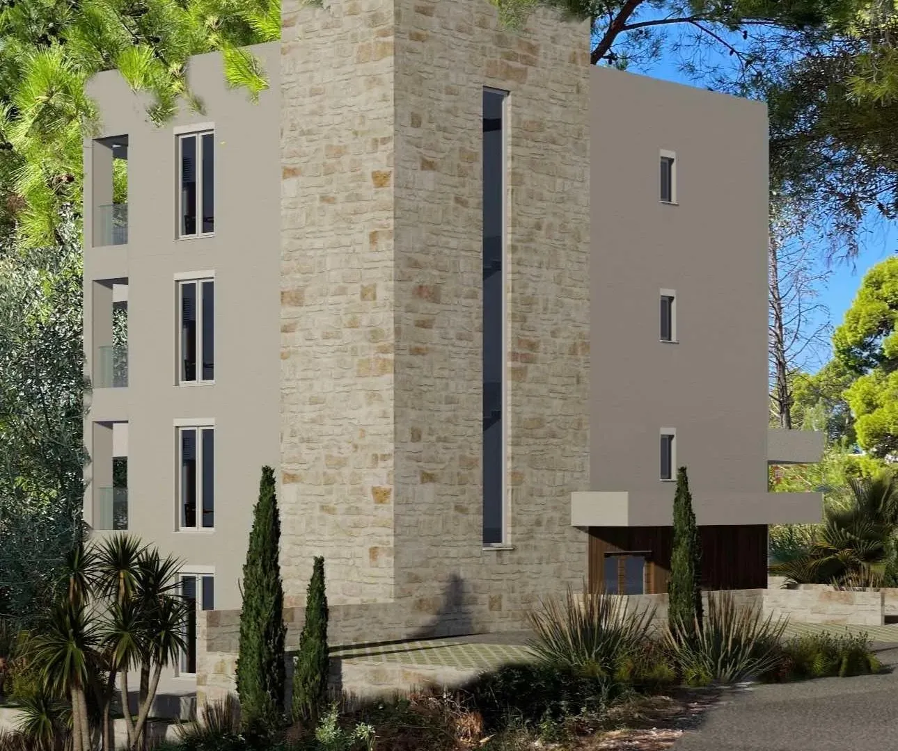Sale, one bedroom apartment, 59m², Zeleni Pojas, Bar