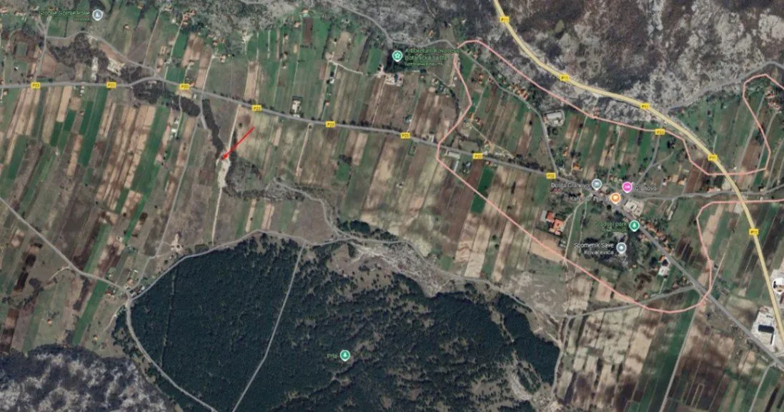 Prodaja, plac, 1100m², Grahovo, Nikšić