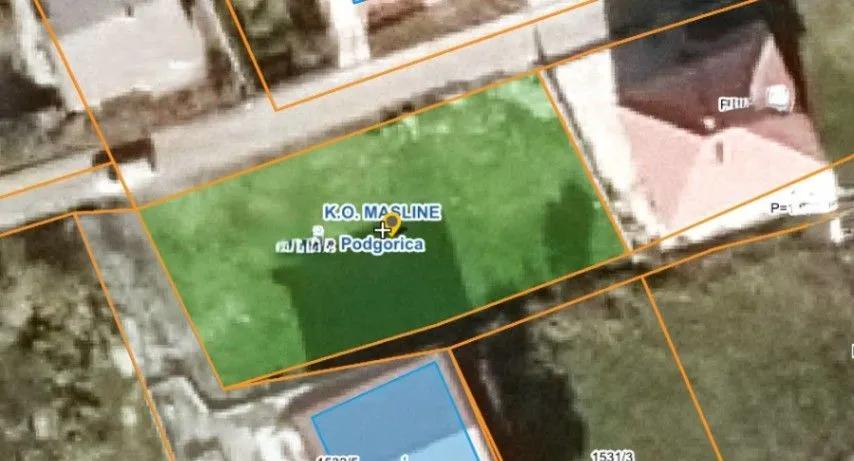 Prodaja, plac, 400m², Masline, Podgorica