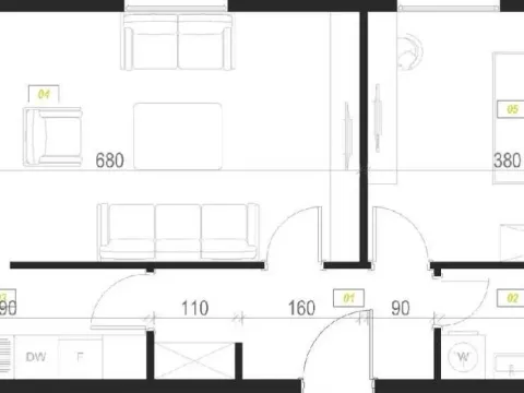 Sale, one bedroom apartment, 30m², Podkošljun, Budva - image 6