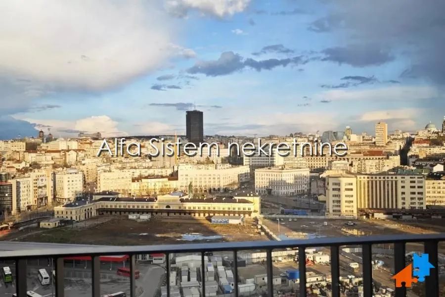 Rent, three bedroom apartment, 90m², Savski Venac, Beograd