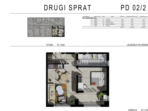 Prodaja, jednosoban stan, 37m², Šušanj, Bar - image 14