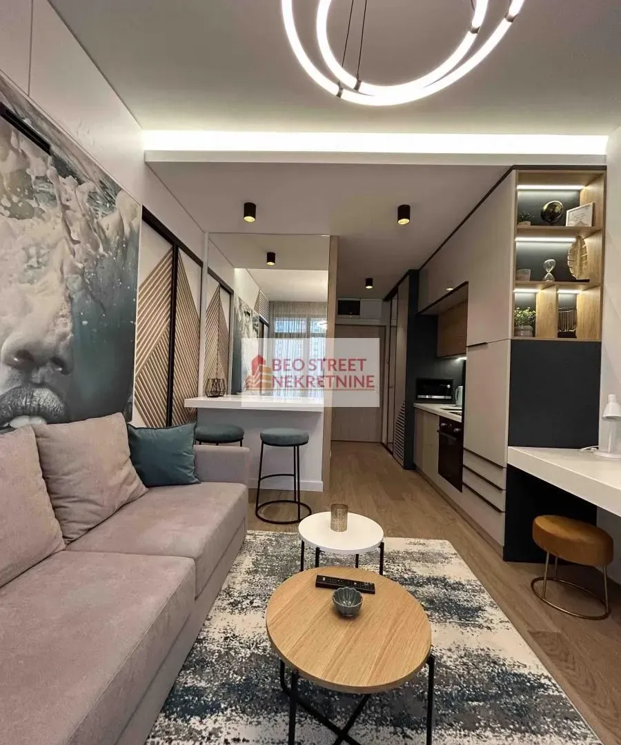 Izdavanje, jednosoban stan, 30m², Savski Venac, Beograd