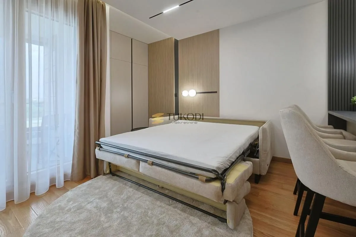 Izdavanje, jednosoban stan, 35m², Novi Beograd Blok 65, Novi Beograd Sve Podlokacije