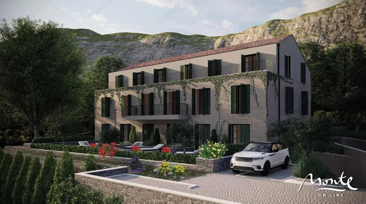 Sale, one bedroom apartment, 55m², Prčanj, Kotor