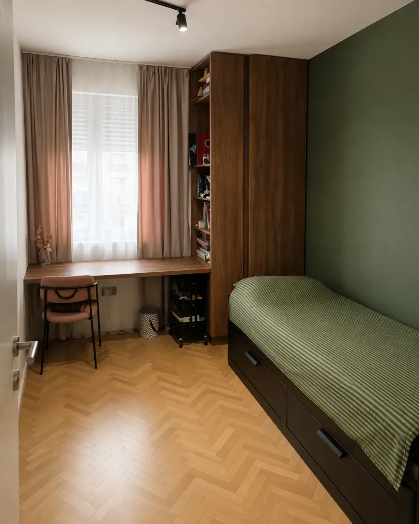 Izdavanje, jednosoban stan, 50m², Preko Morače, Podgorica