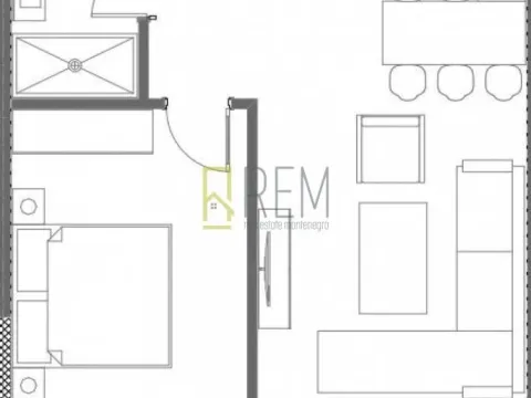 Prodaja, jednosoban stan, 47m², Donja Gorica, Podgorica - image 3
