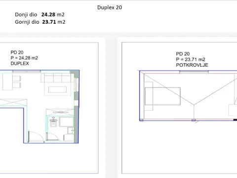 Prodaja, jednosoban stan, 48m², Centar, Tivat - image 2