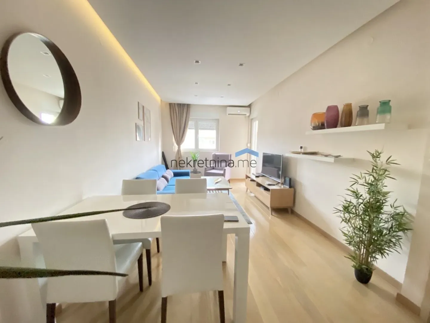 Izdavanje, jednosoban stan, 43m², City Kvart, Podgorica