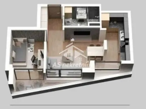 Rent, apartment, 39m², Savski Venac, Beograd - image 9