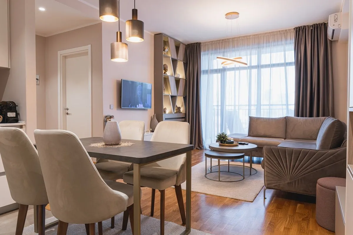 Rent, two bedroom apartment, 55m², Beograd Na Vodi, Beograd
