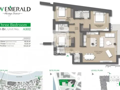 Prodaja, dvosoban stan, 124m², Savski Venac, Beograd - image 9