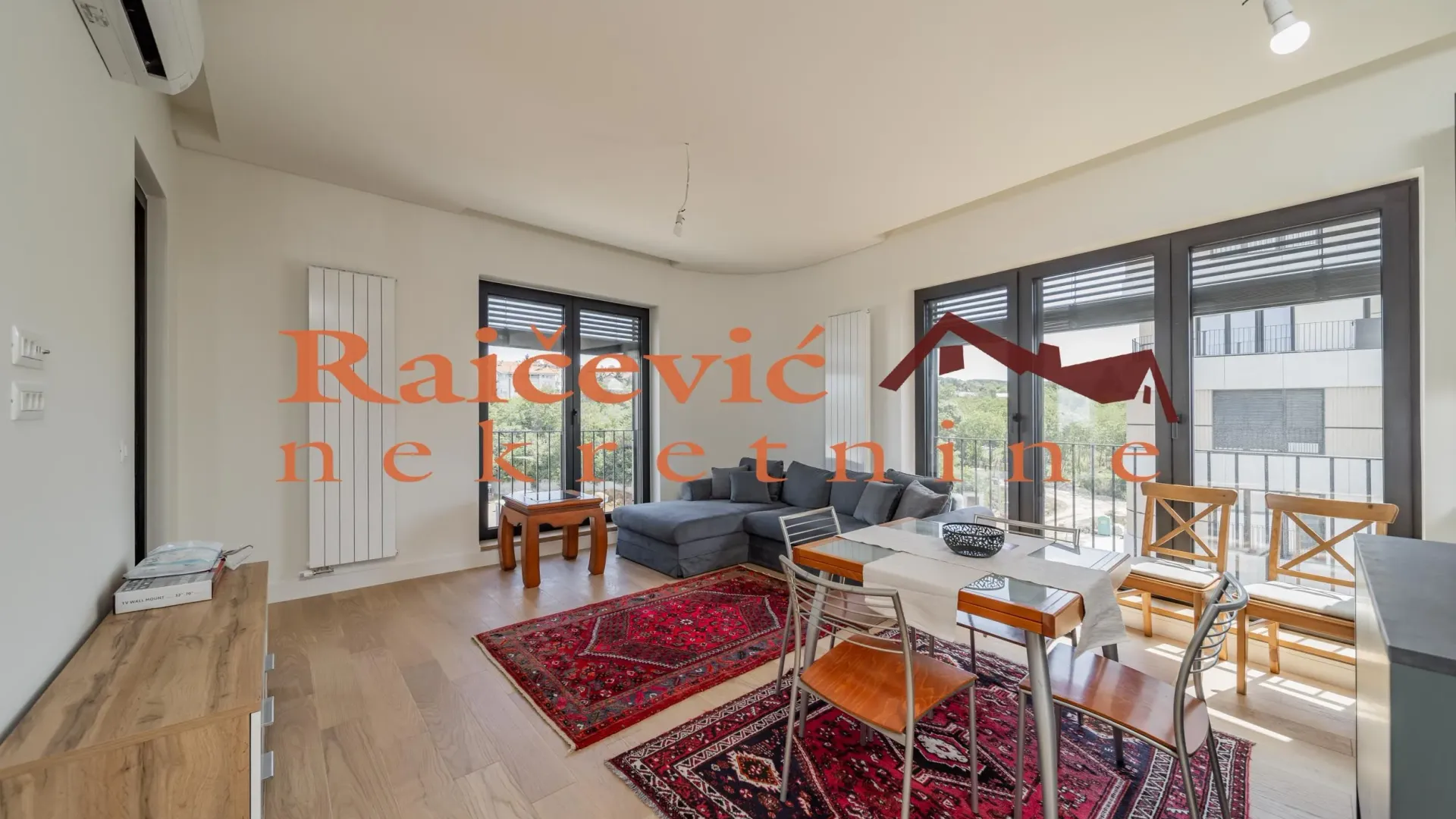 Rent, two bedroom apartment, 60m², Banovo Brdo, Beograd