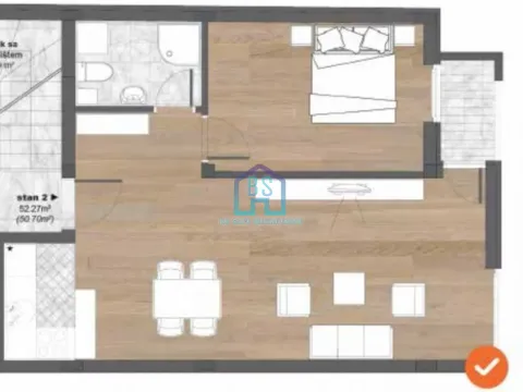 Prodaja, jednosoban stan, 51m², Telep, Novi Sad Sve Podlokacije