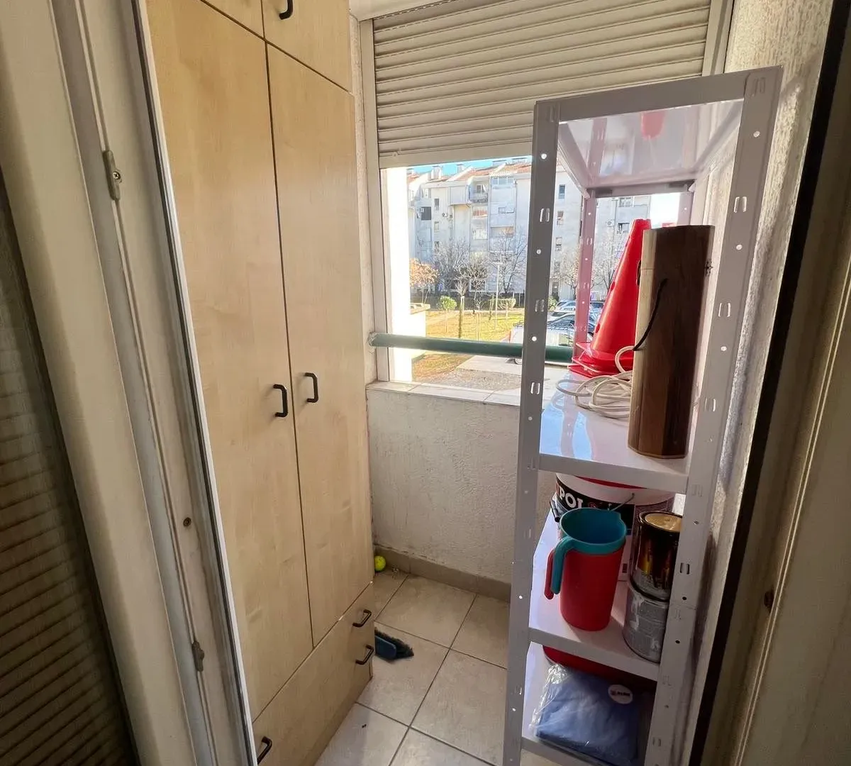 Izdavanje, dvosoban stan, 35m², Stari Aerodrom, Podgorica