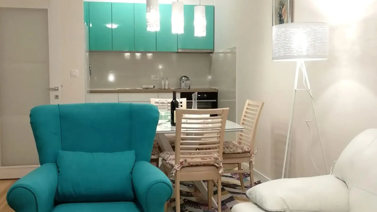 Rent, one bedroom apartment, 49m², Central Point, Podgorica