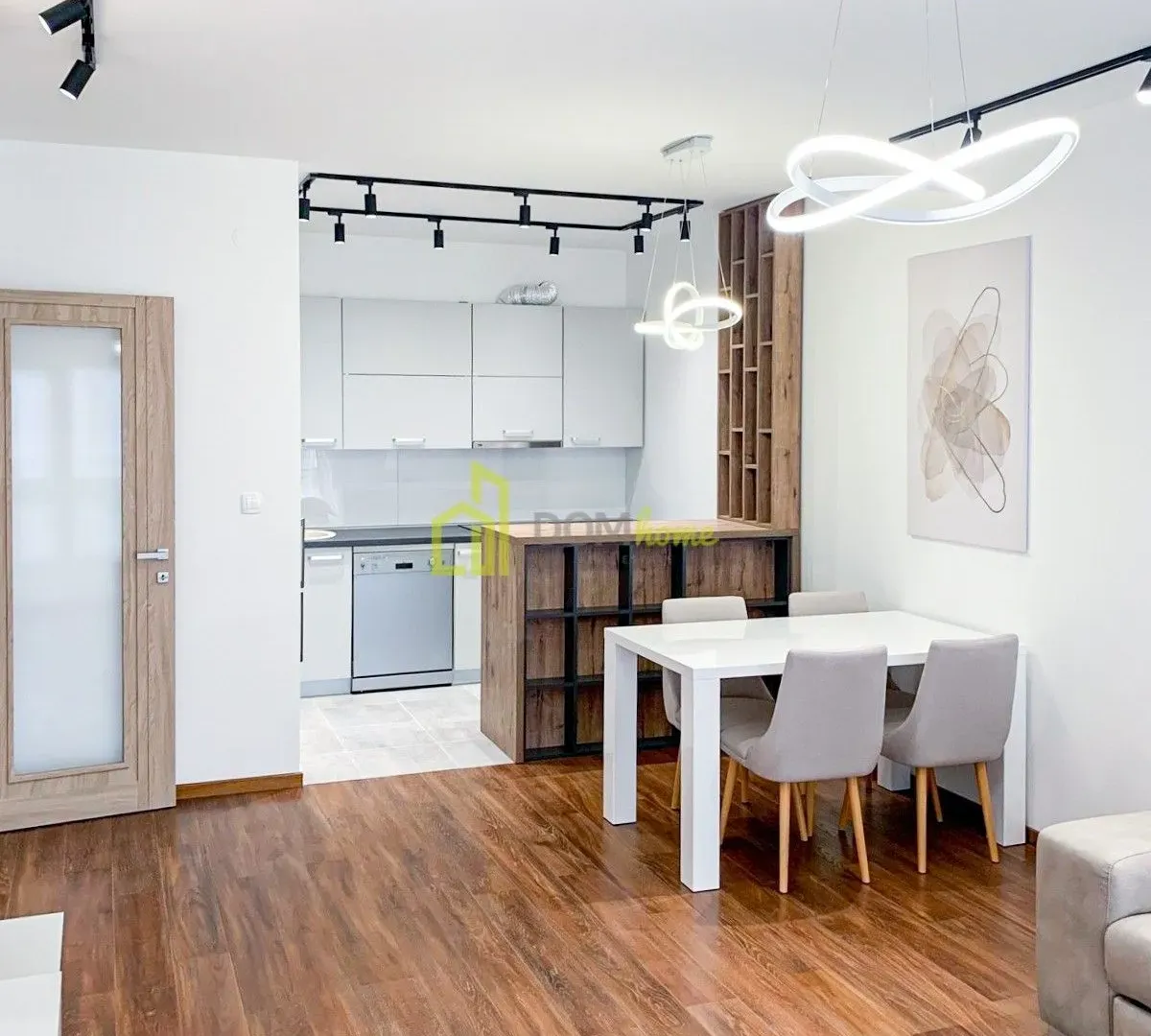 Rent, two bedroom apartment, 77m², Master Kvart, Podgorica