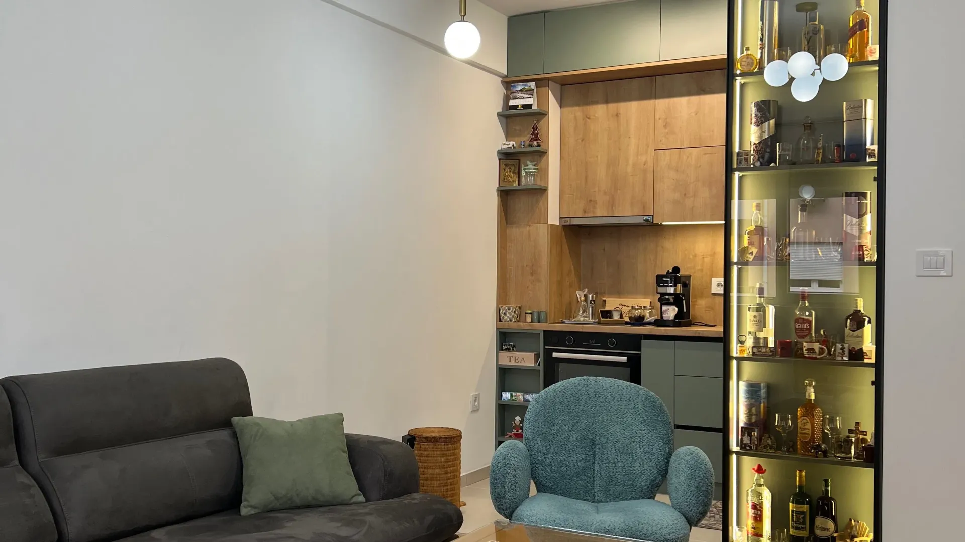 Rent, one bedroom apartment, 40m², Zabjelo, Podgorica