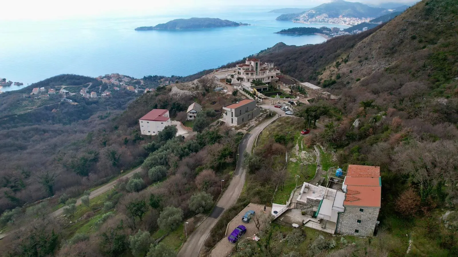 Prodaja, plac, 590m², Kuljače, Budva