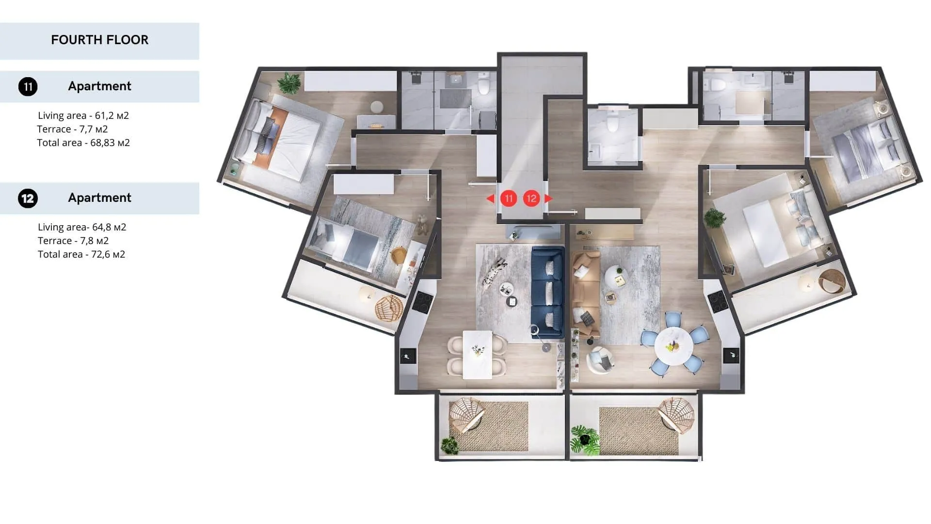 Prodaja, stan, 23m², Tivat, Crna Gora