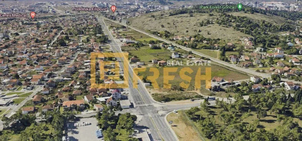 Sale, land lot, 1400m², Masline, Podgorica
