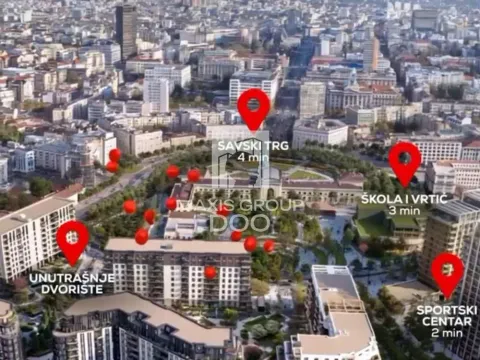 Prodaja, dvosoban stan, 57m², Savski Venac, Beograd - image 11