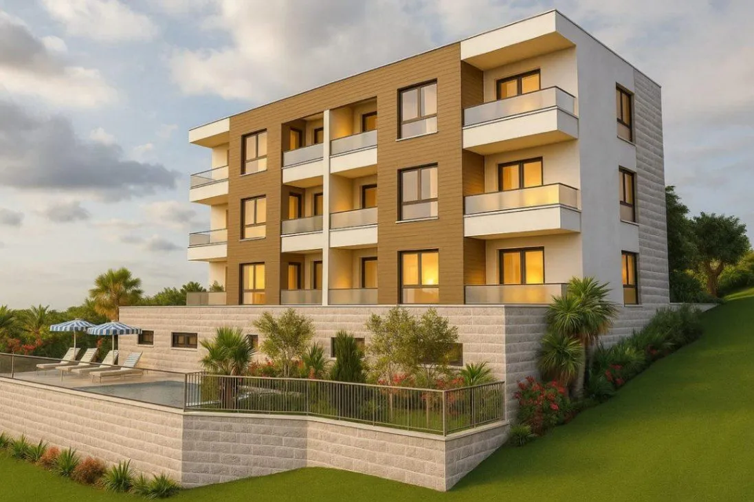 Prodaja, jednosoban stan, 48m², Kavač, Kotor