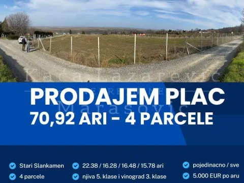 Sale, land lot, 7090m², Stari Slankamen, Inđija