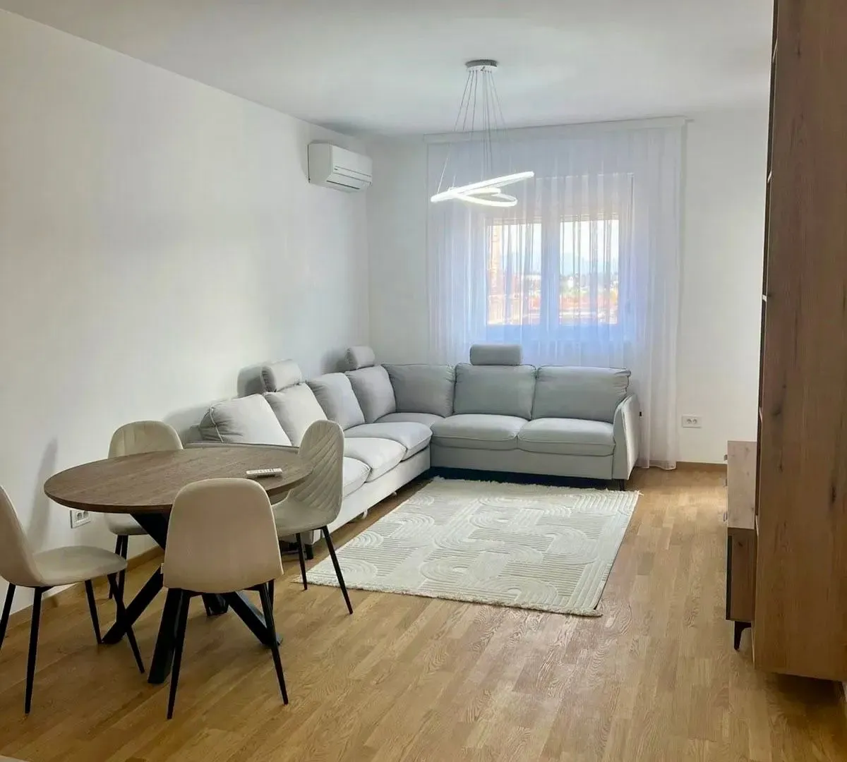 Rent, one bedroom apartment, 47m², Stari Aerodrom, Podgorica