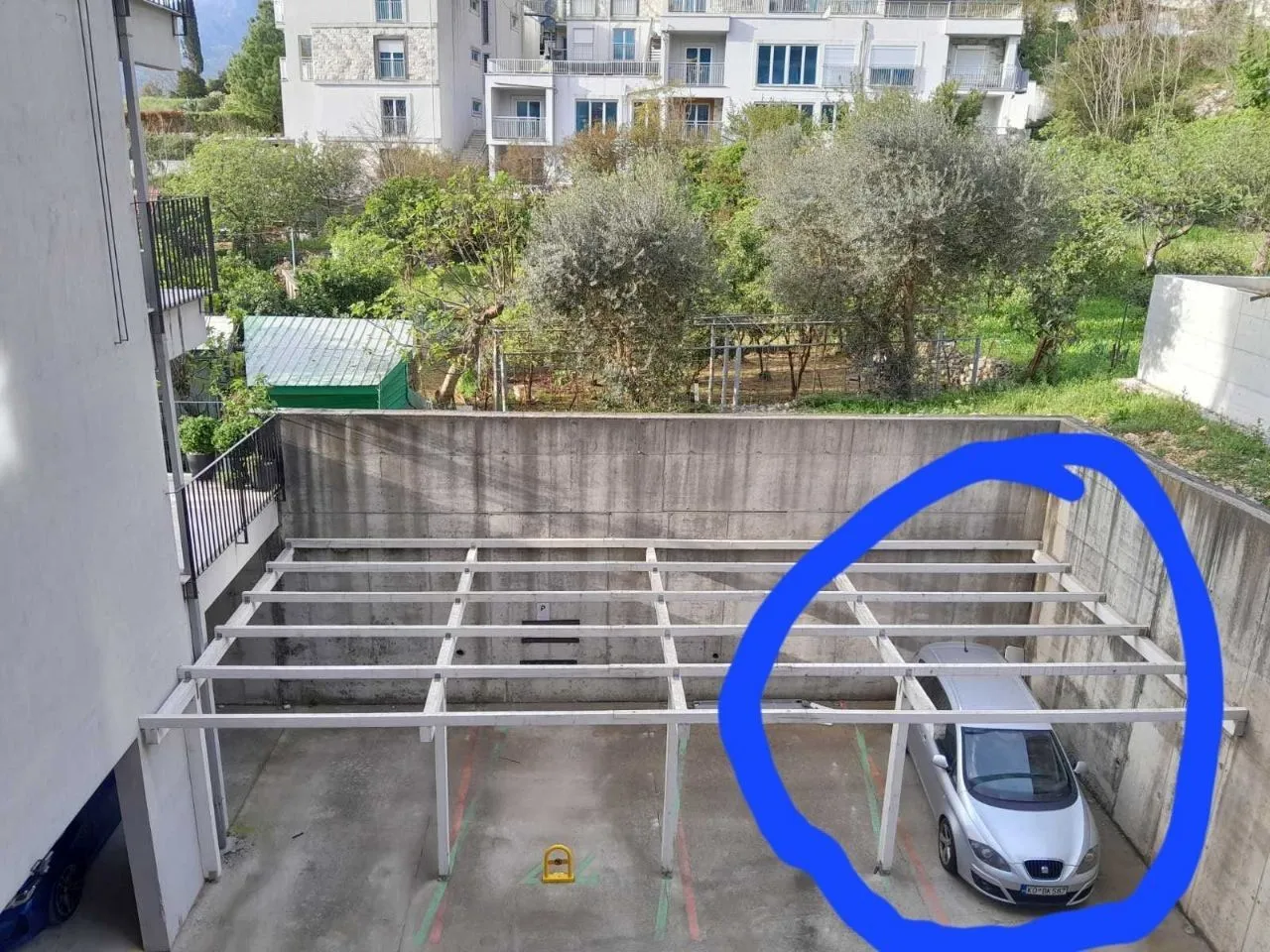 Rent, one bedroom apartment, 43m², Dobrota, Kotor