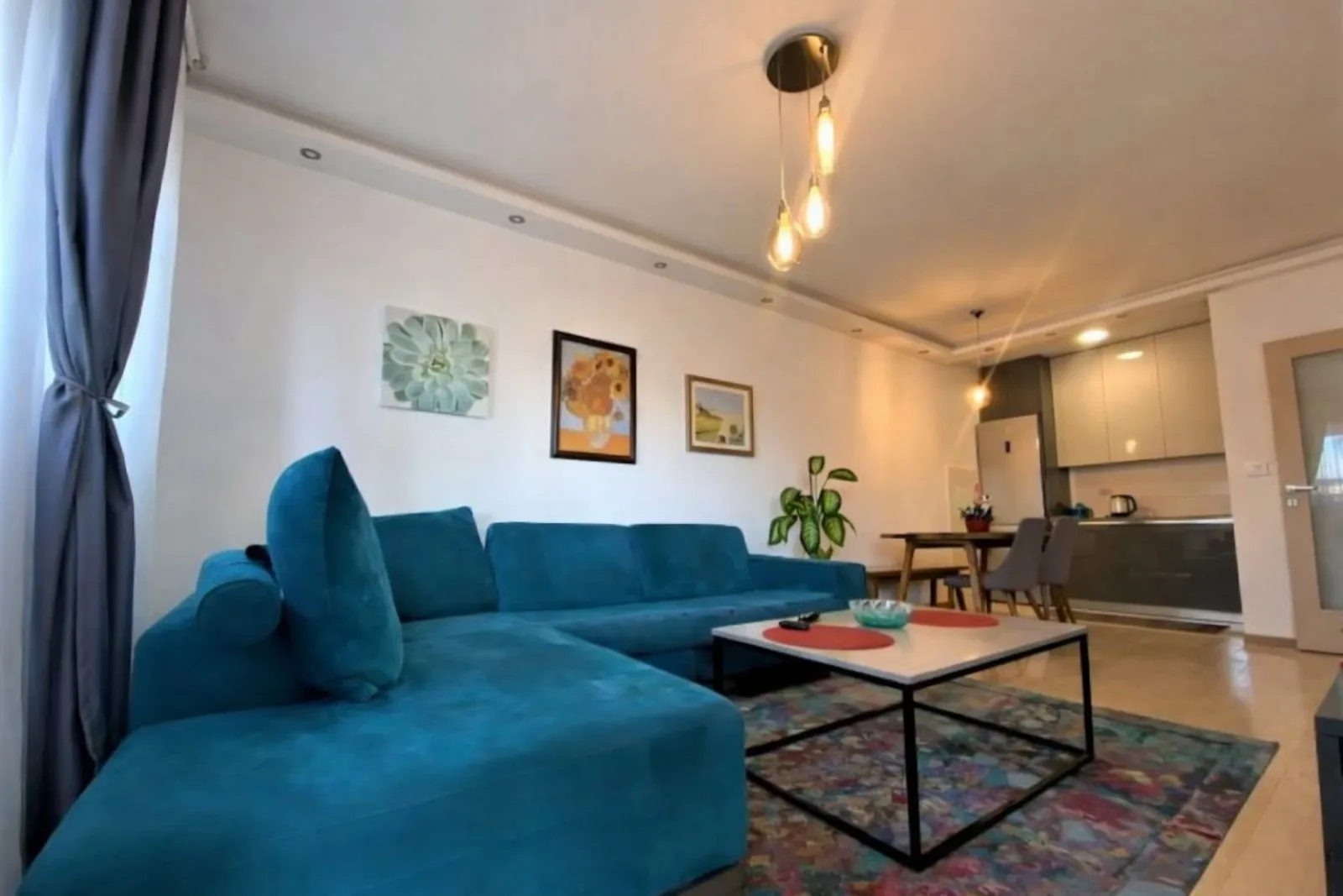 Rent, one bedroom apartment, 47m², City Kvart, Podgorica