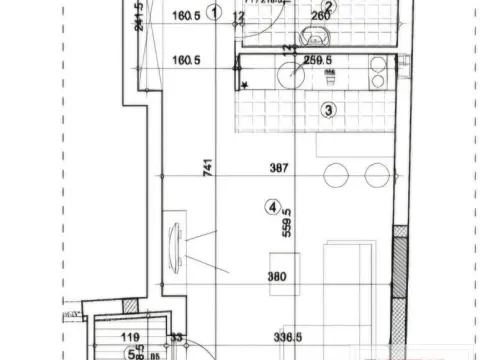 Sale, studio apartment, 29m², Socijalno, Novi Sad Sve Podlokacije