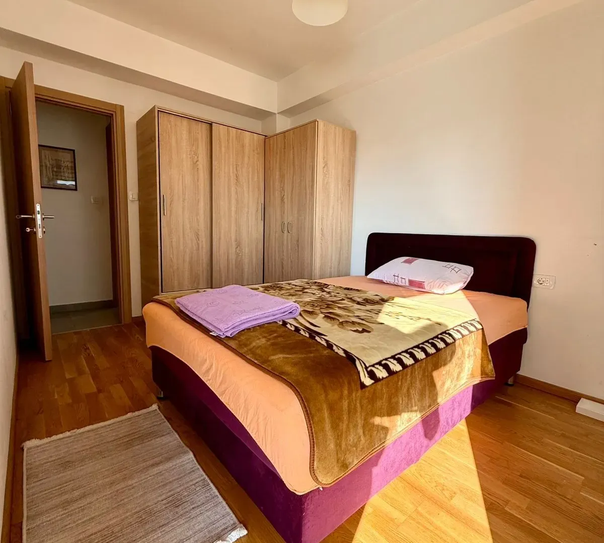 Rent, one bedroom apartment, 50m², Pobrežje, Podgorica