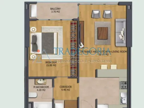 Prodaja, jednosoban stan, 55m², Bar, Crna Gora - image 11
