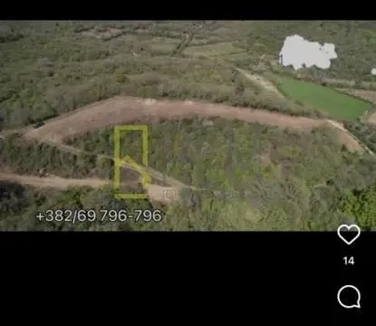 Land Lot for Sale, 10700m2, Kolomza, Ulcinj