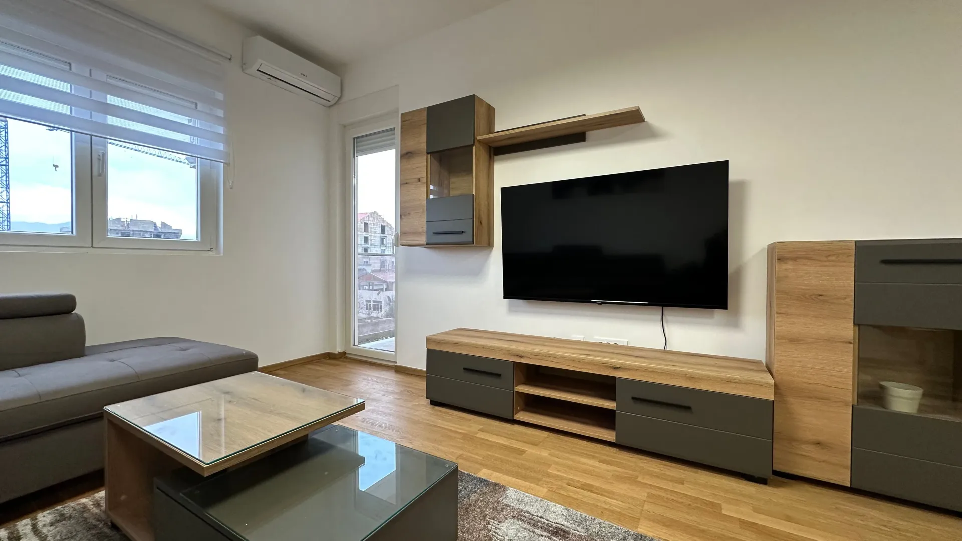 Rent, one bedroom apartment, 47m², Zabjelo, Podgorica