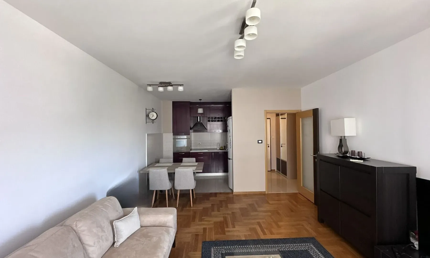 Rent, two bedroom apartment, 69m², Pobrežje, Podgorica