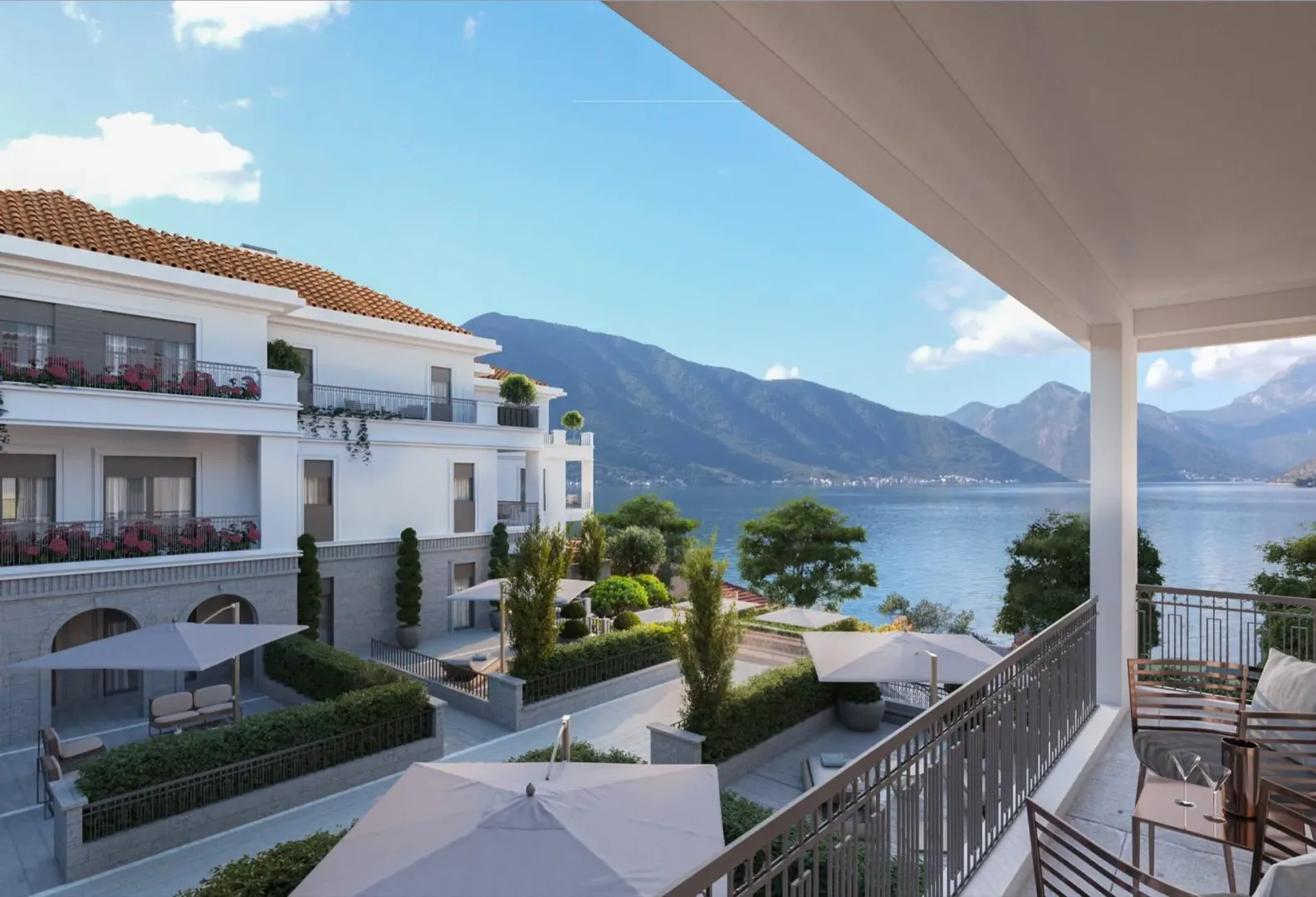 Prodaja, dvosoban stan, 53m², Ljuta, Kotor
