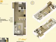 Sale, studio apartment, 27m², Centar, Bar - image 2