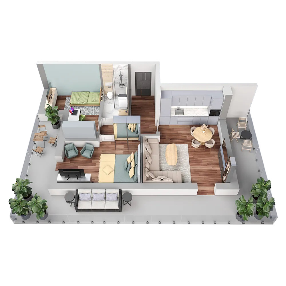 Prodaja, dvosoban stan, 85m², Rudjinci, Vrnjačka Banja